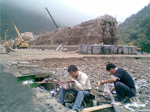 秦岭一号隧道10KV冷缩中间连接安装工程