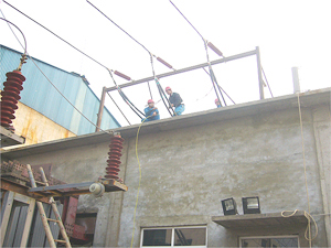 山东鲁北化工35KV冷缩终端安装工程